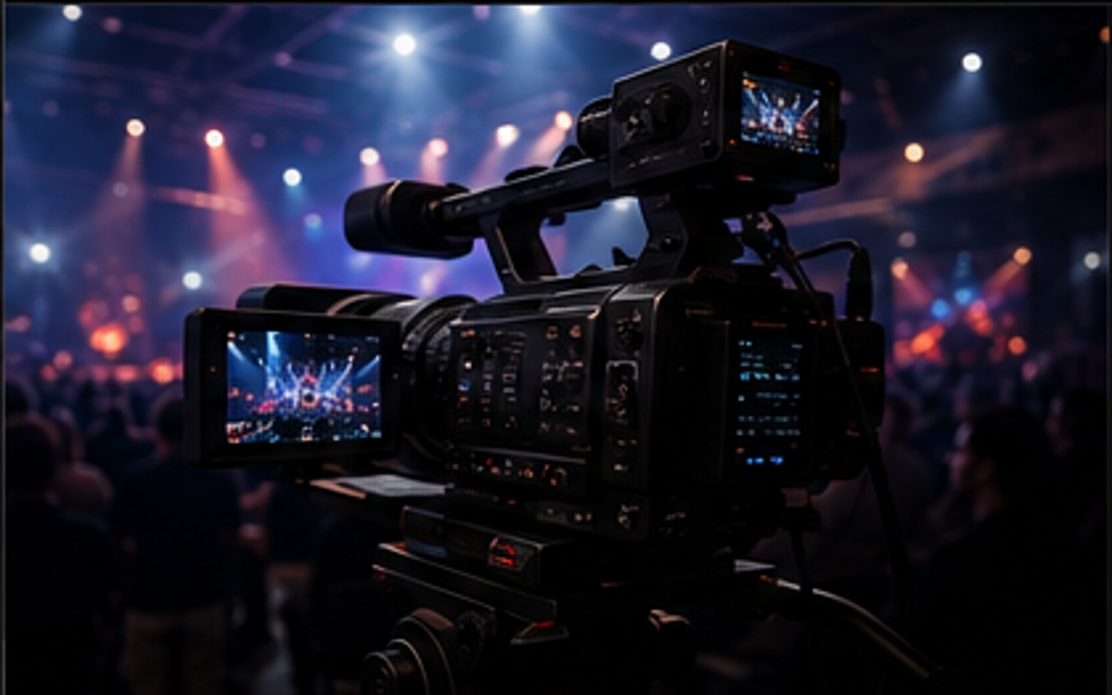 Broadcast Kamera bei Live-Produktion